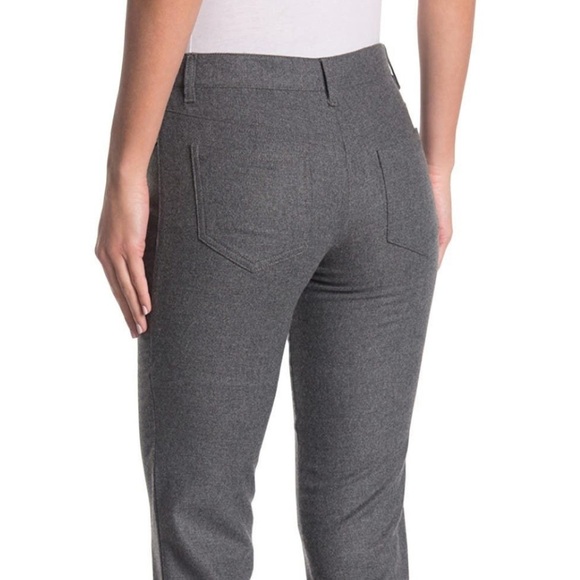 RED Valentino Straight Leg Wool Blend Pants Grigio Melange US 4 IT 40 NWT - Picture 6 of 10